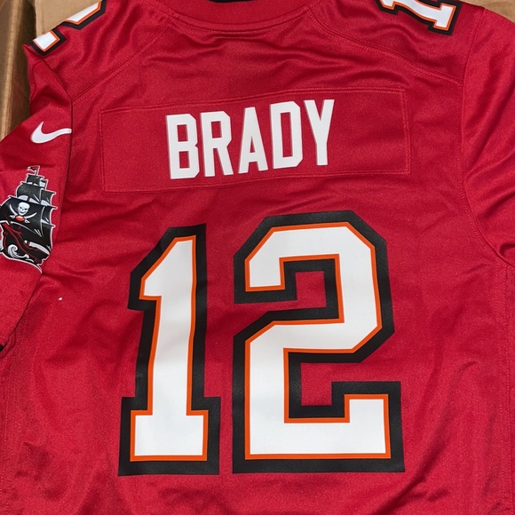 Nike Other - Nike Red Jersey with White and Black Accents
